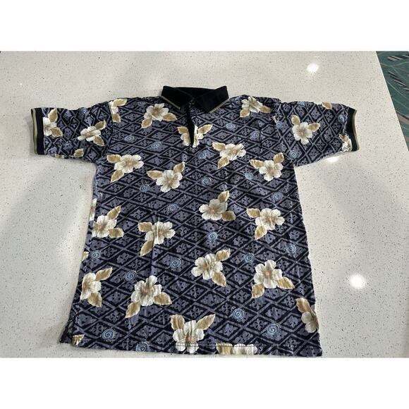 Hibiscus Other - Made in Hawaii, USA - Hibiscus Hawaiian Aloha Shirt Size Medium